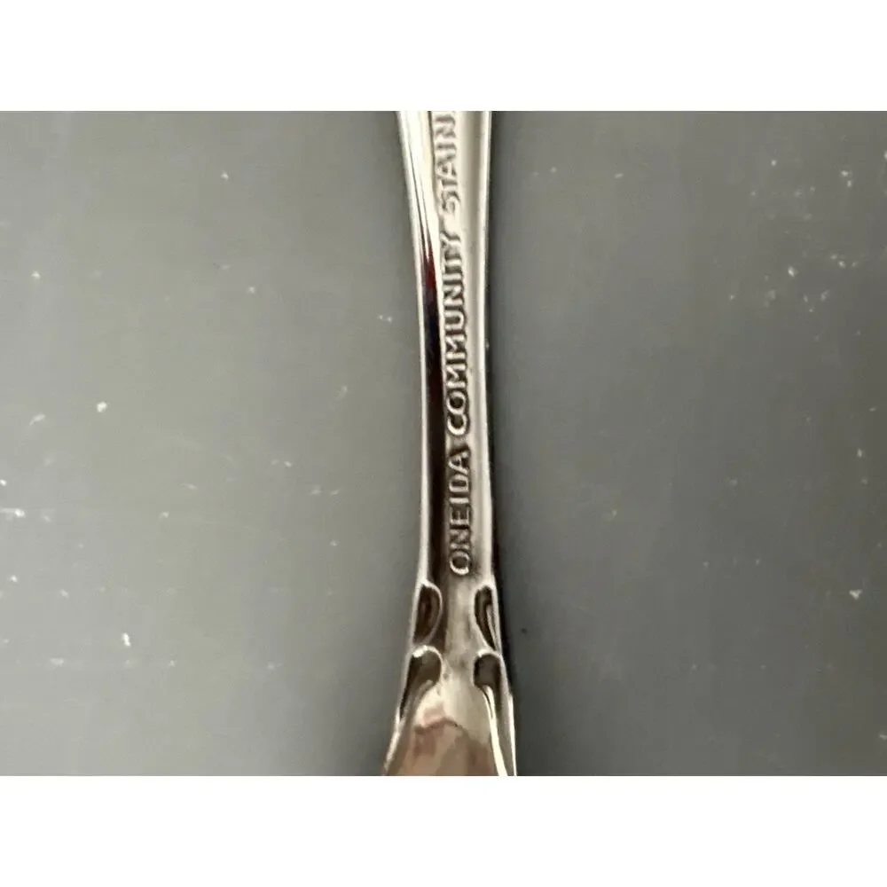 Oneida Community Chatelaine Stainless Steel Serving Set Ladle, Fork,Spoon Knife
